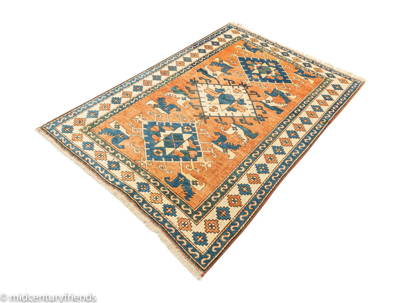 1960er Jahre Kazak Teppich, 198 x 310