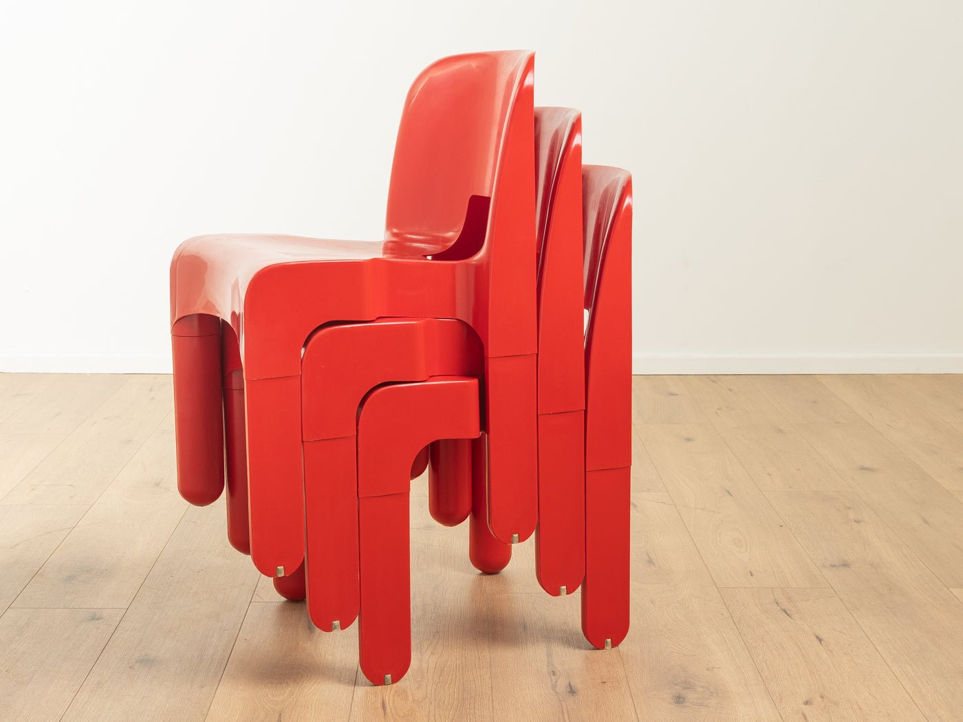 4867 Stuhl - Set, Joe Colombo für Kartell - Mid Century Friends - Vintage - Retro - Mid Century