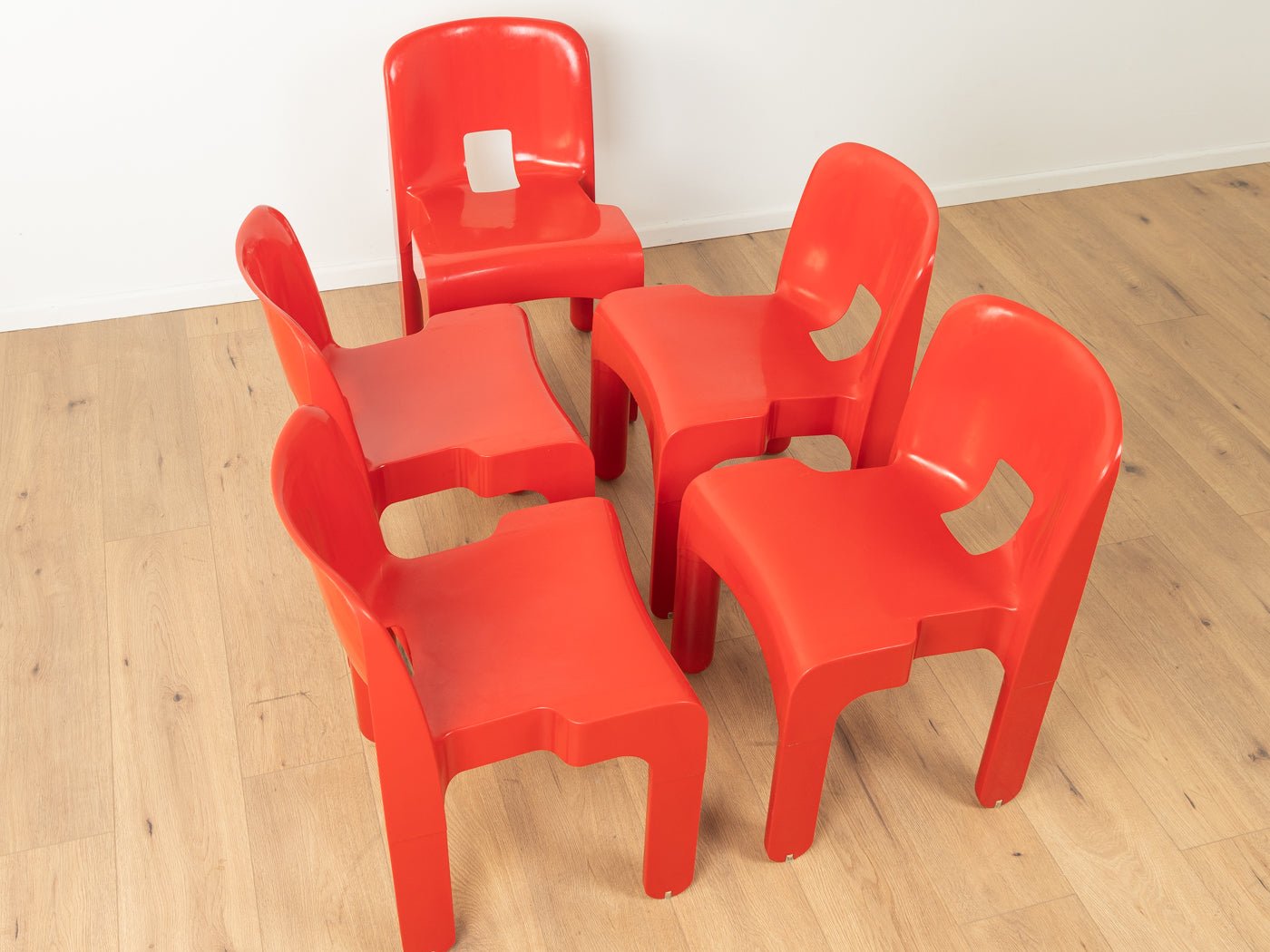 4867 Stuhl - Set, Joe Colombo für Kartell - Mid Century Friends - Vintage - Retro - Mid Century