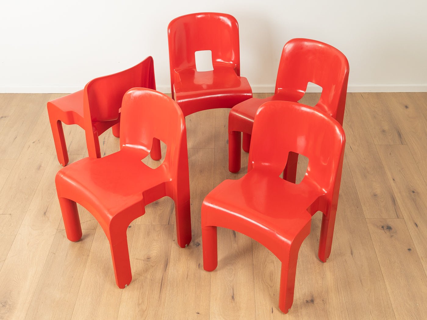 4867 Stuhl - Set, Joe Colombo für Kartell - Mid Century Friends - Vintage - Retro - Mid Century