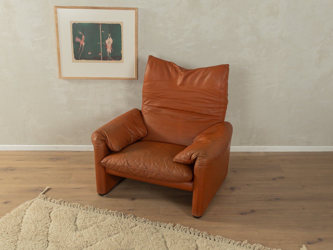 "675 MARALUNGA" Sessel, Vico Magistretti, Cassina - Mid Century Friends - Vintage - Retro - Mid Century
