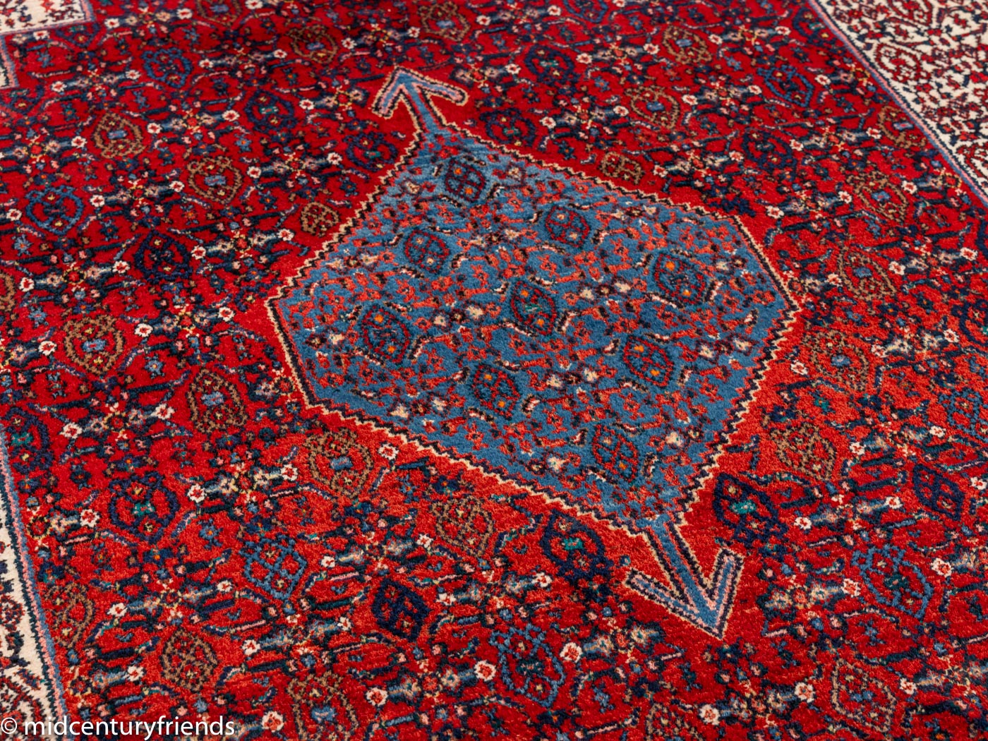 1960er Jahre Teppich, 206 x 325