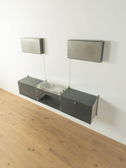 Braun TC 45/1 & Vitsœ 606 Shelving system, Dieter Rams