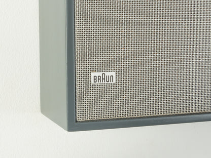 Braun TC 45/1 & Vitsœ 606 Shelving system, Dieter Rams