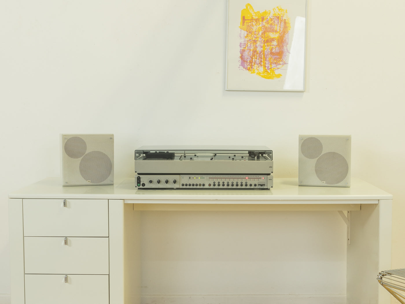 BRAUN Hi-Fi-System PC1, RS1 & LS 40