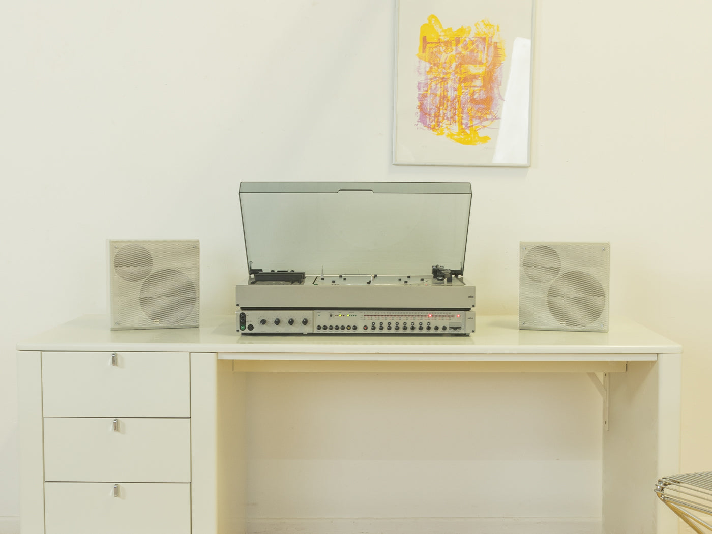BRAUN Hi-Fi-System PC1, RS1 & LS 40