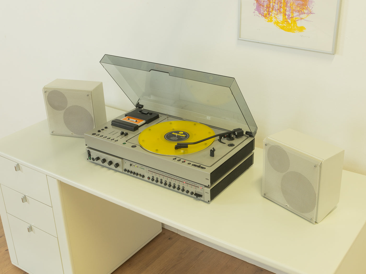 BRAUN Hi-Fi-System PC1, RS1 & LS 40