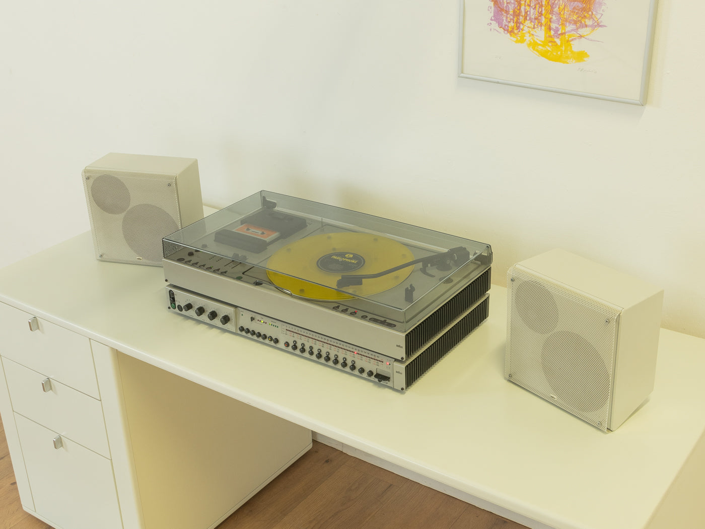 BRAUN Hi-Fi-System PC1, RS1 & LS 40