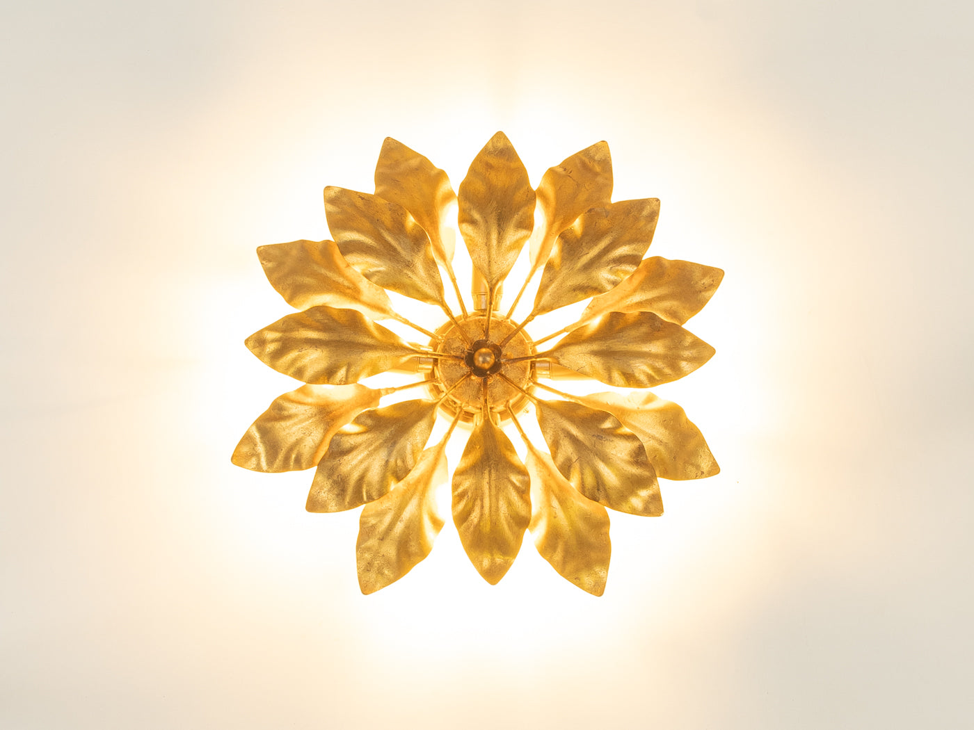 1970er Jahre Deckenlampe, Hans Kögl