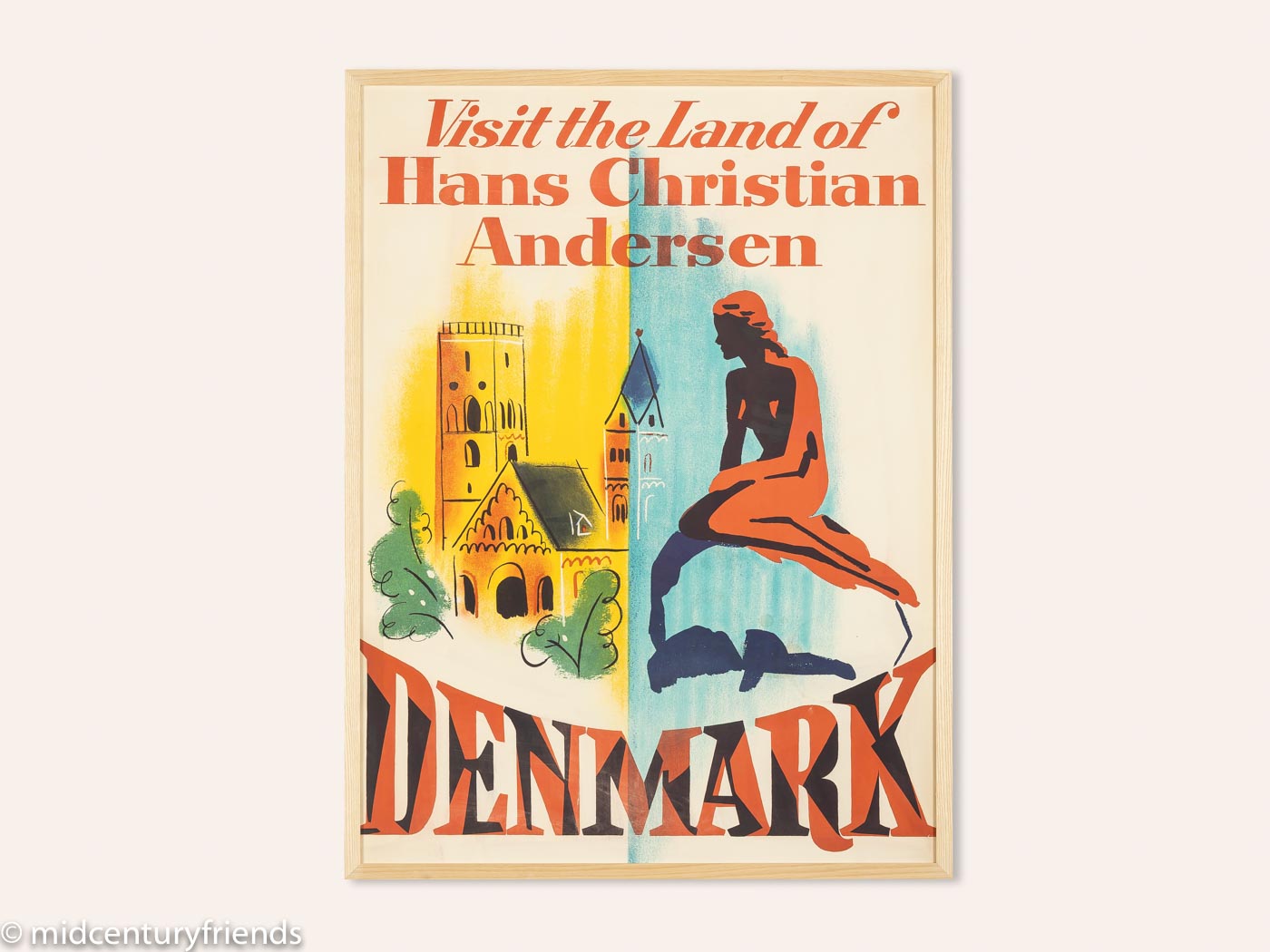 „HANS CHRISTIAN ANDERSEN“ 72 CM X 97 CM
