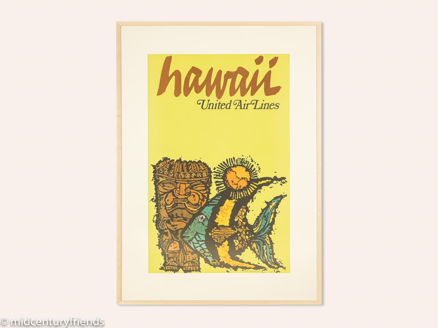 "Hawaii", United Airlines 1967