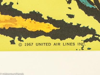 "Hawaii", United Airlines 1967