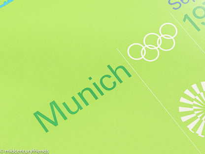 1970ER JAHRE PLAKAT „HÜRDENLAUF“, OTL AICHER