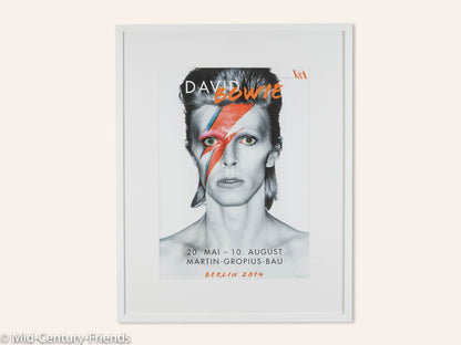 DAVID BOWIE, AUSSTELLUNGSPLAKAT, 64 X 81 CM