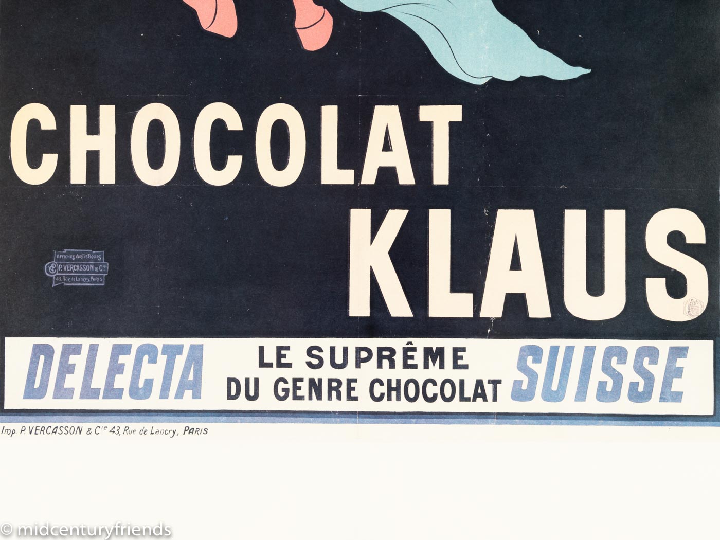 „CHOCOLAT KLAUS“, 58 X 72 CM