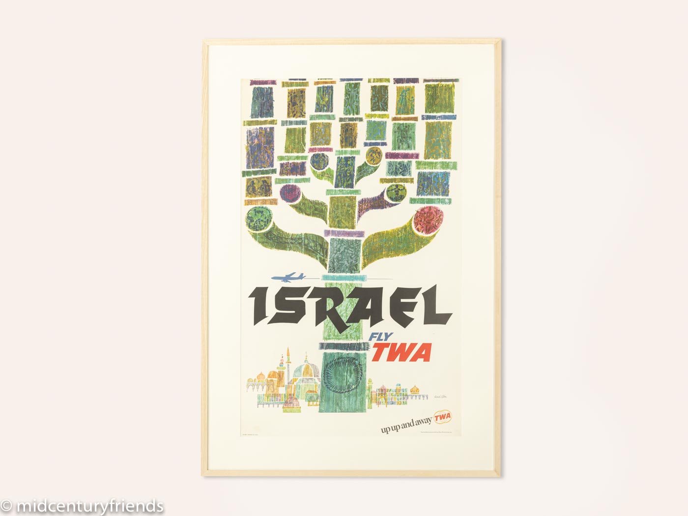 "Israel", Fly TWA by David Klein