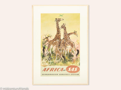 "Africa", Scandinavian Airlines 1950