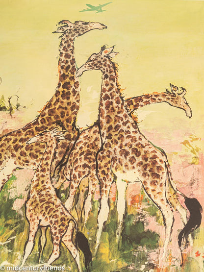 "Africa", Scandinavian Airlines 1950