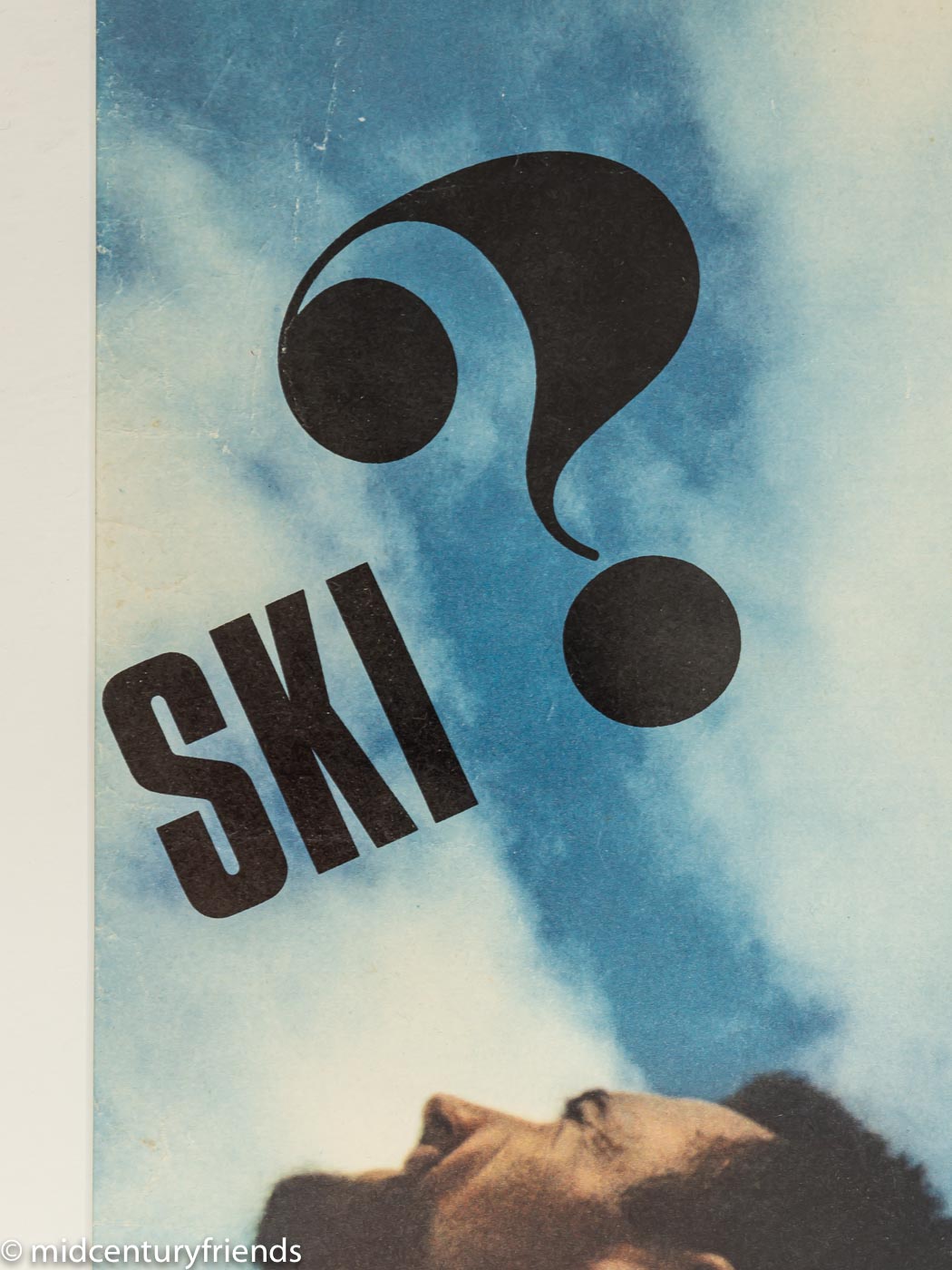 „SKI? FRANCE!“ 85 CM X 122 CM