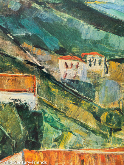 DISCOVER FRANCE BY TRAIN – THE BASQUE COUNTRY, SNCF REISEPOSTER, 87 X 124 CM