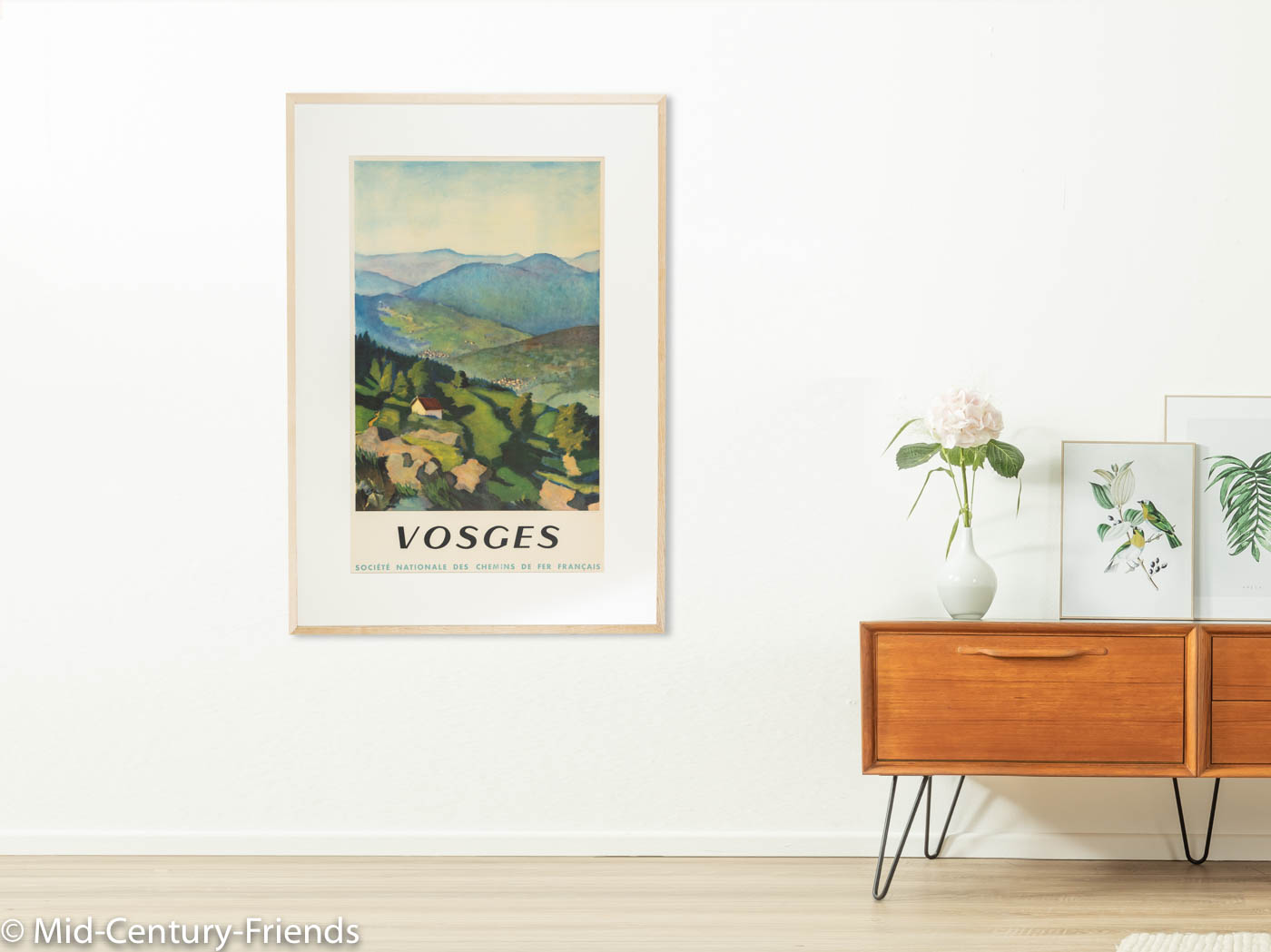 VOSGES, SNCF REISEPOSTER, 86 X 123 CM