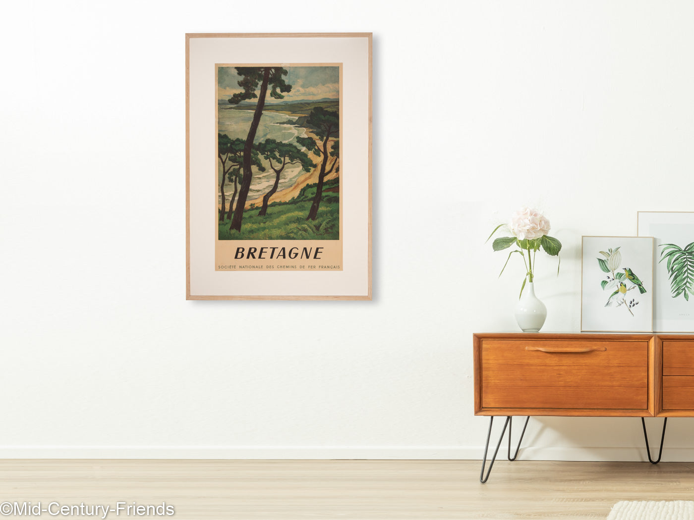 Bretagne, SNCF Reiseposter, 86 x 123 cm