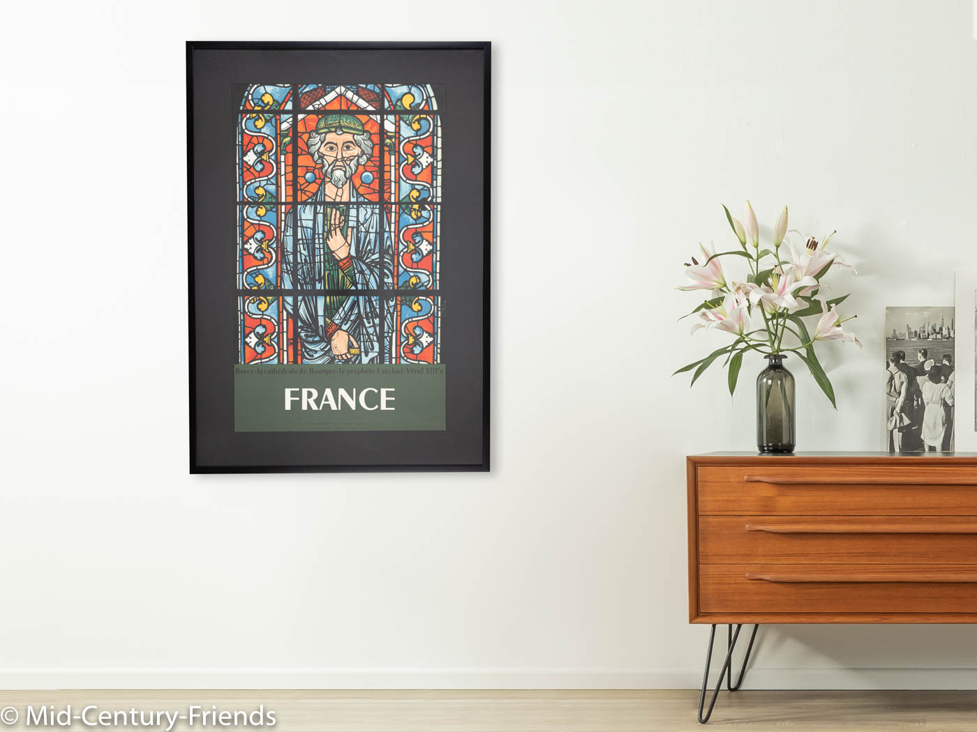 France - La Cathédrale de Bourges, SNCF Reiseposter, 87 x 124 cm