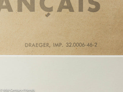 ALSACE, SNCF REISEPOSTER, 86 X 123 CM