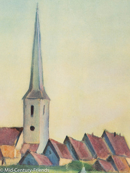 ALSACE, SNCF REISEPOSTER, 86 X 123 CM