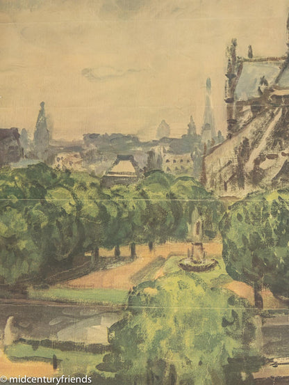 Werbeposter "Notre Dame", French National Railways, 87 x 123 cm