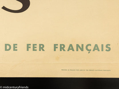 Werbeposter "Notre Dame", French National Railways, 87 x 123 cm
