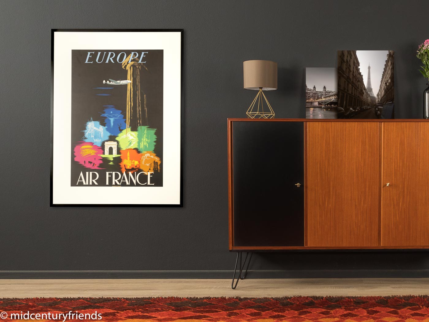 „EUROPE“, AIR FRANCE 87 CM X 115 CM