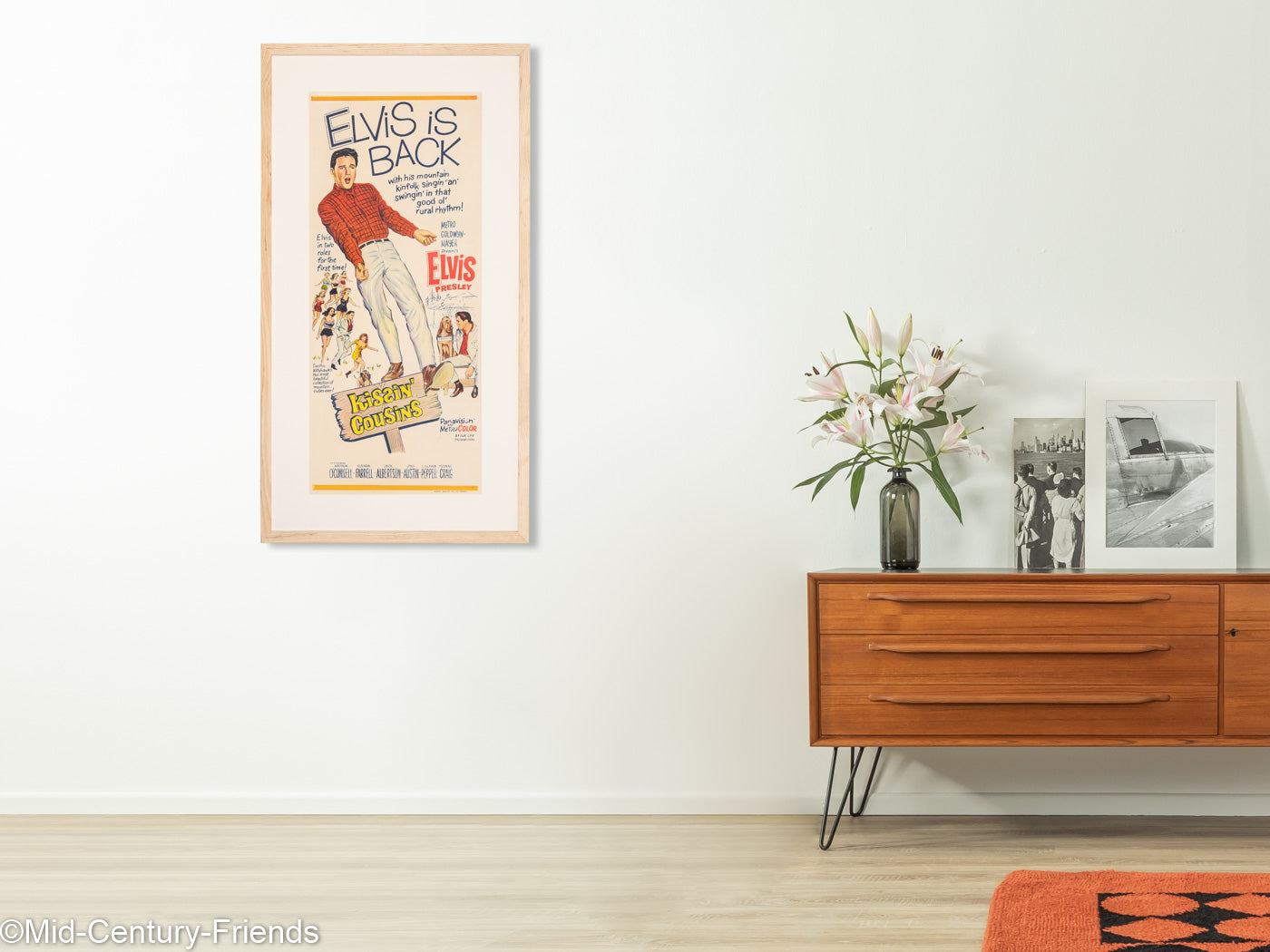 Kissin´ Cousins, Elvis Presley, Filmposter, 50 x 93 cm