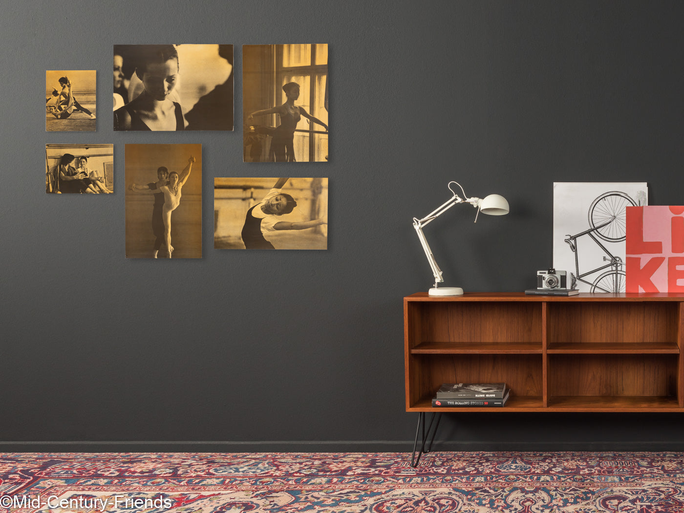 Stuttgarter Ballett (Set), Fotopapier auf Holzpplatte, 35 x 48 cm