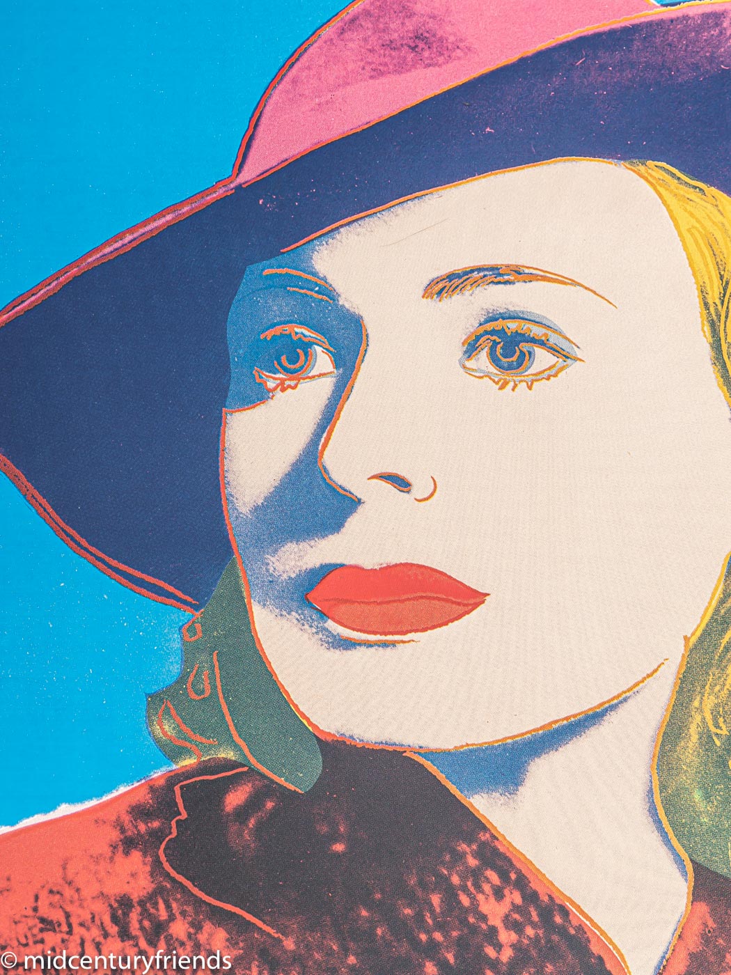 "Ingrid Bergman With Hat 315", Andy Warhol
