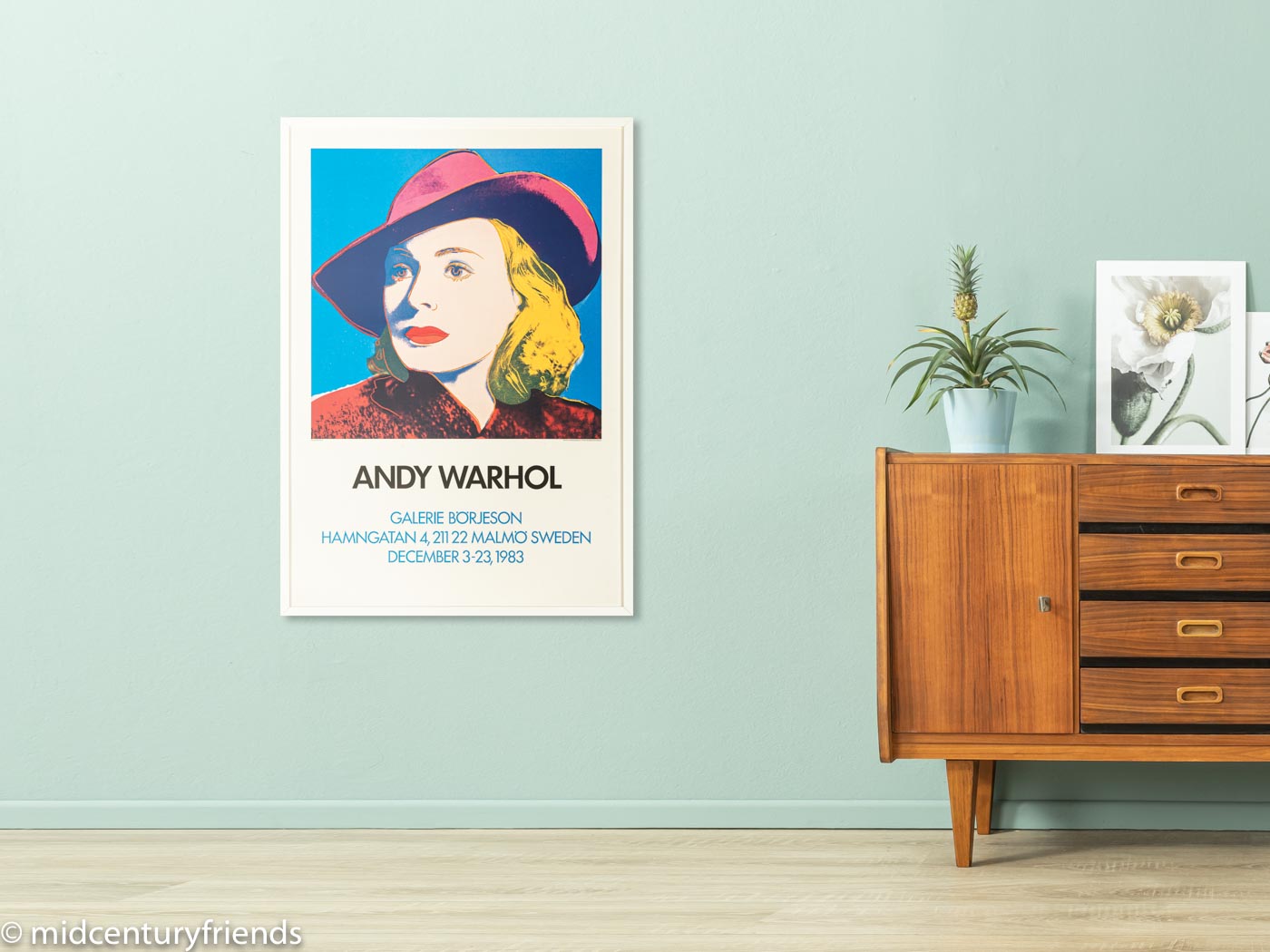 "Ingrid Bergman With Hat 315", Andy Warhol