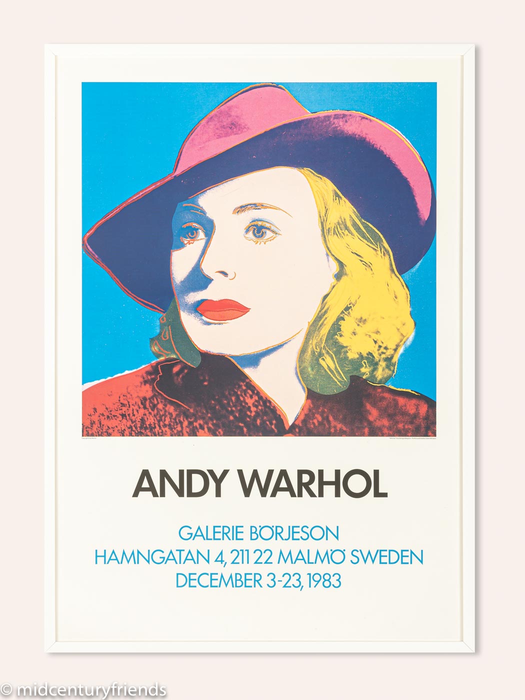 "Ingrid Bergman With Hat 315", Andy Warhol