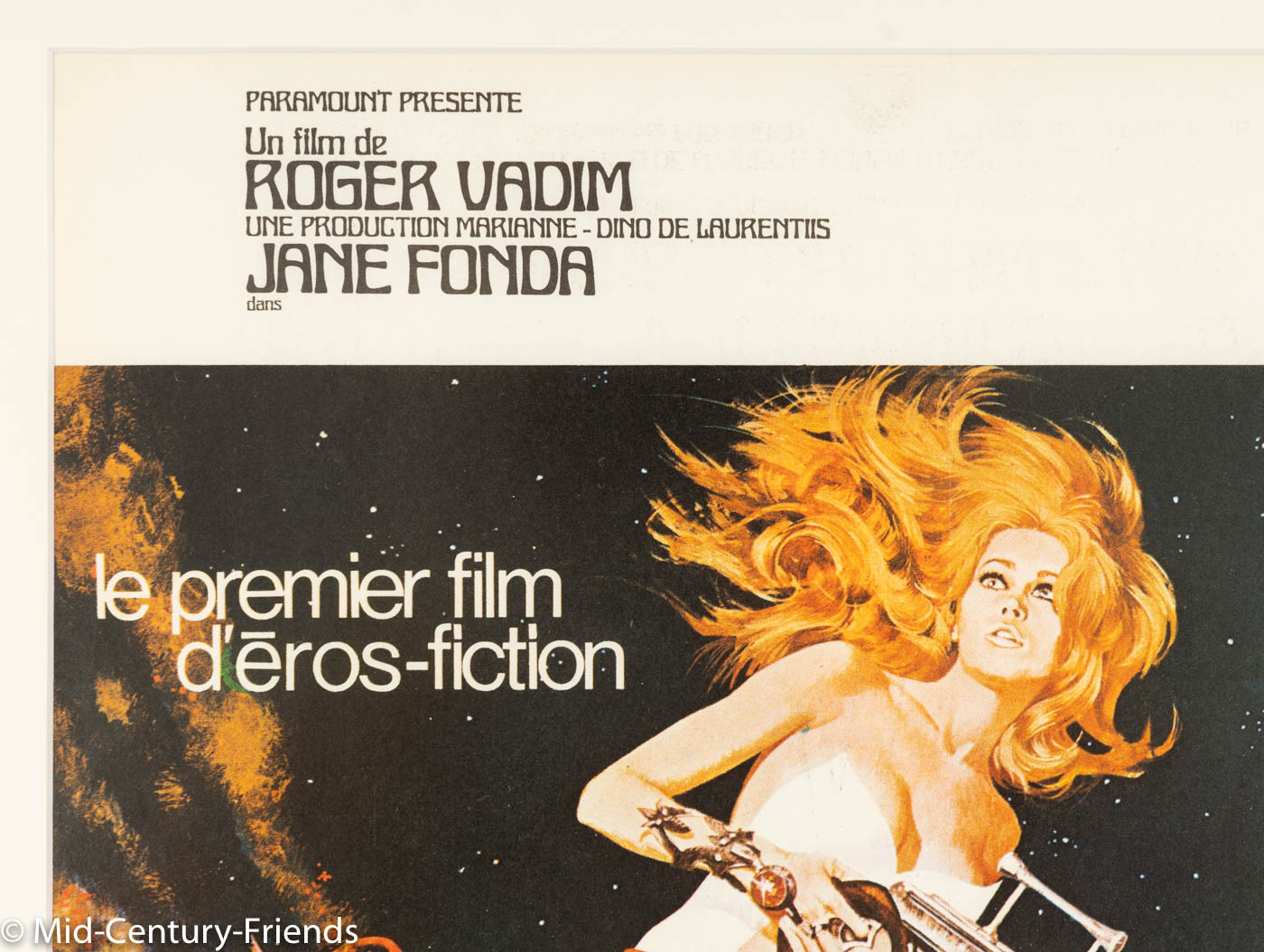 Barbarella – Jane Fonda, Filmposter, 63 x 84 cm