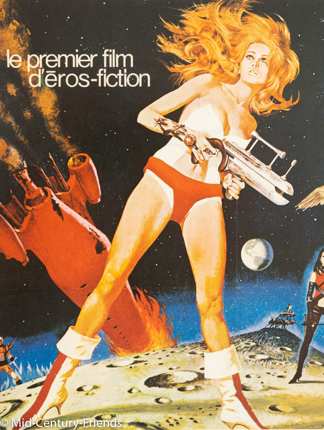 Barbarella – Jane Fonda, Filmposter, 63 x 84 cm