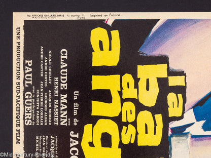 La Baie des Anges, Französisches Filmposter, 69 x 83 cm