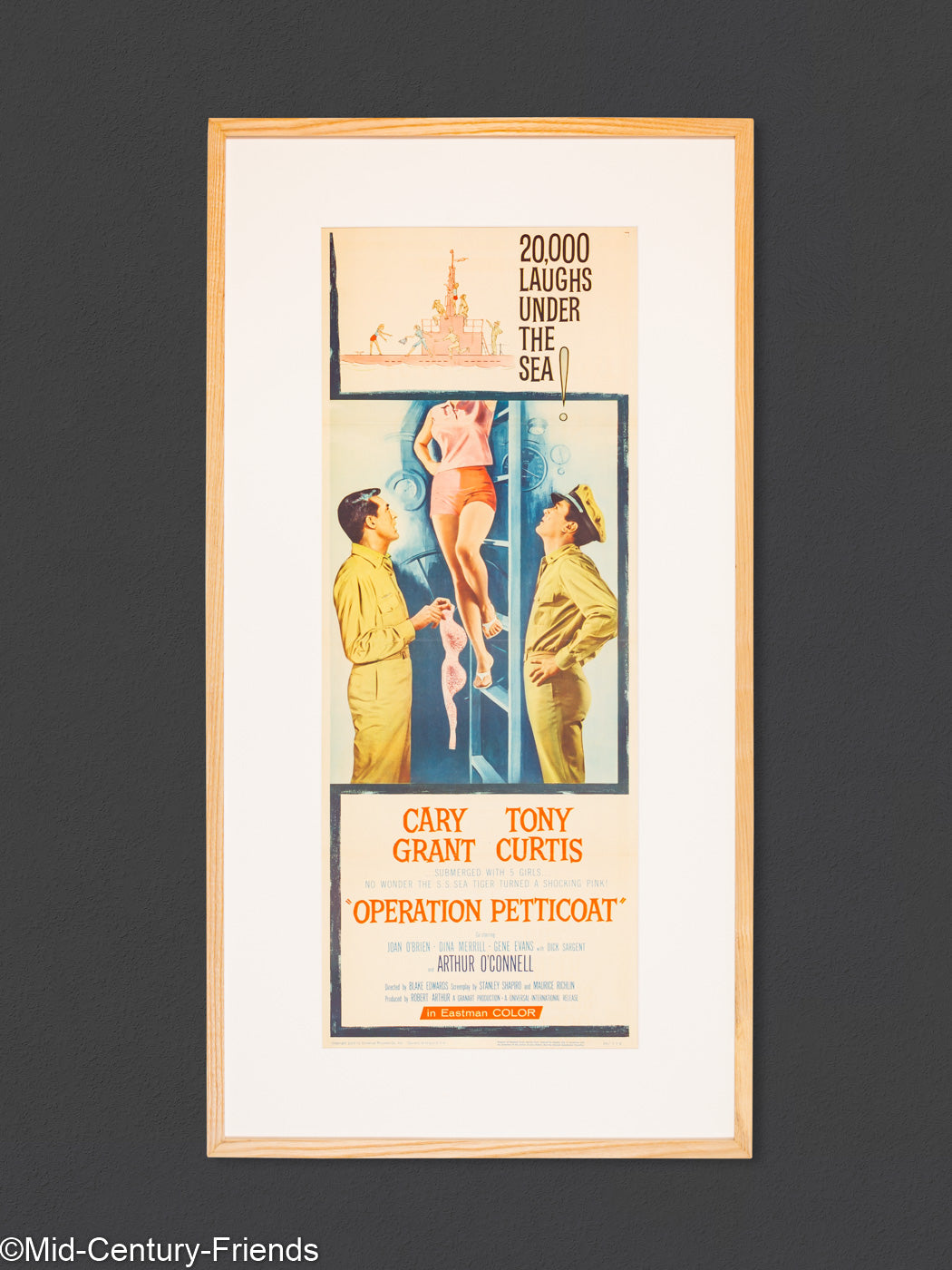 Operation Petticoat, US Filmposter, 60 x 114 cm