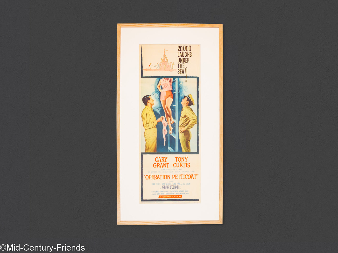 Operation Petticoat, US Filmposter, 60 x 114 cm