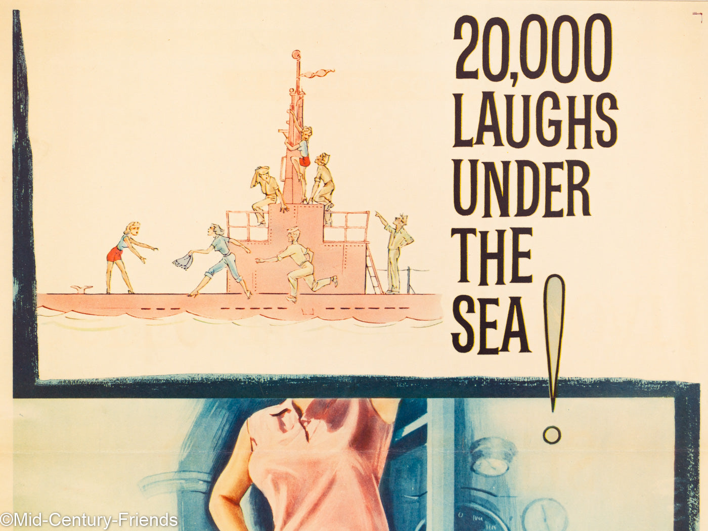 Operation Petticoat, US Filmposter, 60 x 114 cm