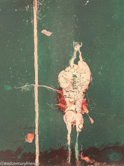 Paul WUNDERLICH, Original Lithografie handsigniert