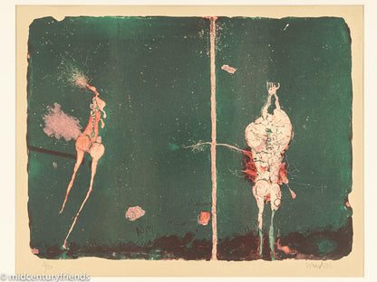 Paul WUNDERLICH, Original Lithografie handsigniert