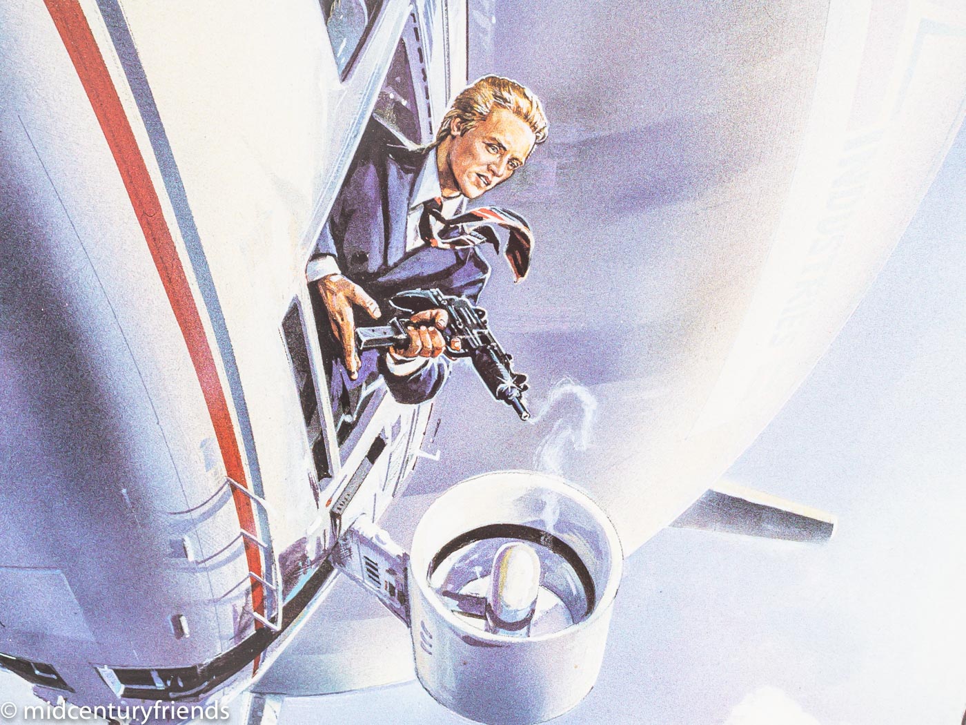A VIEW TO A KILL - Roger Moore, Filmposter, 88 x 124 cm