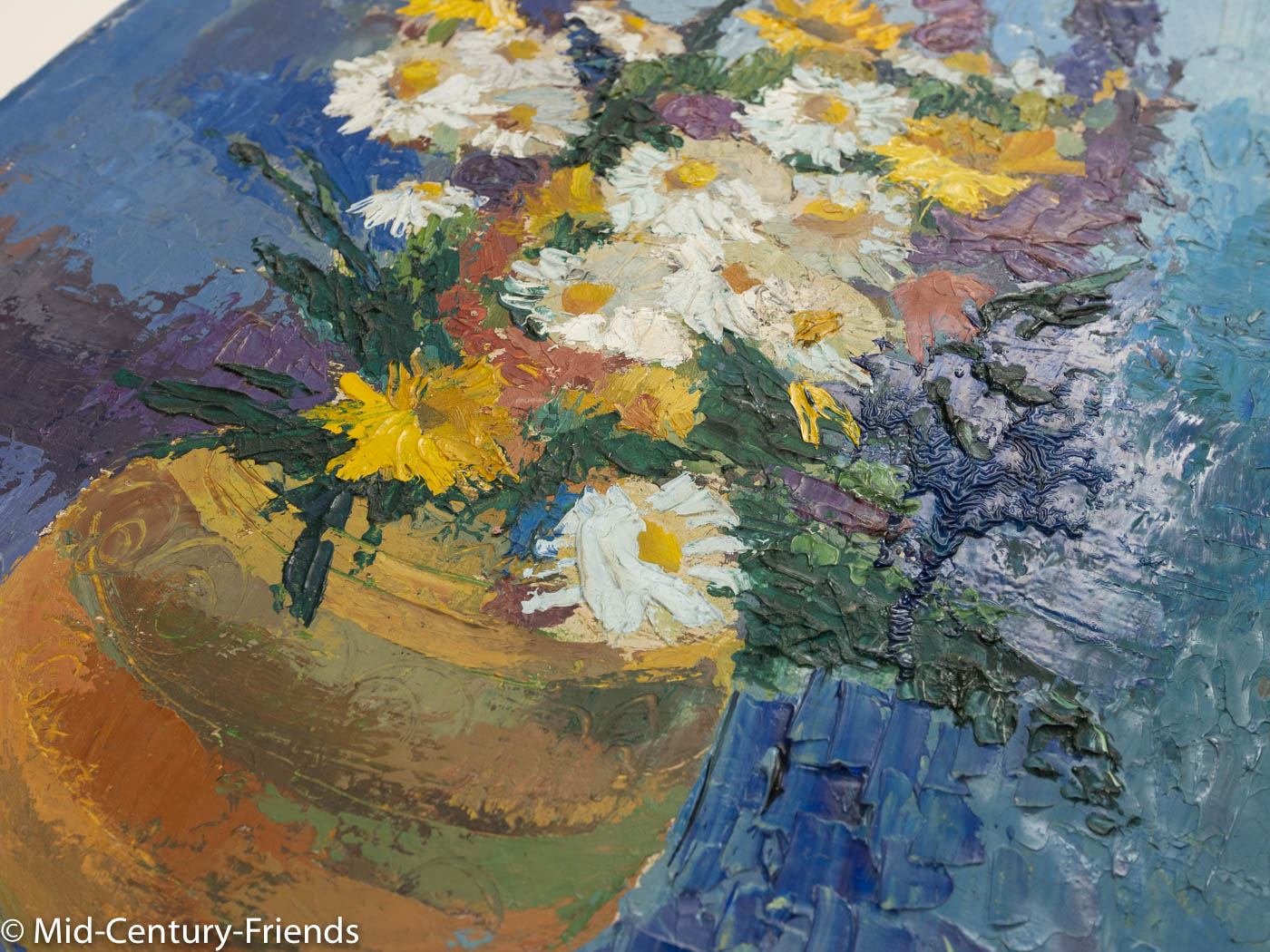 Frühlingsstrauß, Öl auf Platte, 64 x 84 cm