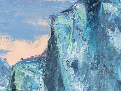 Arctic Sea, Öl auf Leinwand, 50 x 42 cm