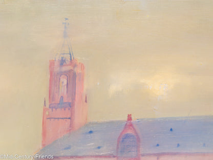 Hamburger Hafen, Öl auf Leinwand, 53 x 73 cm