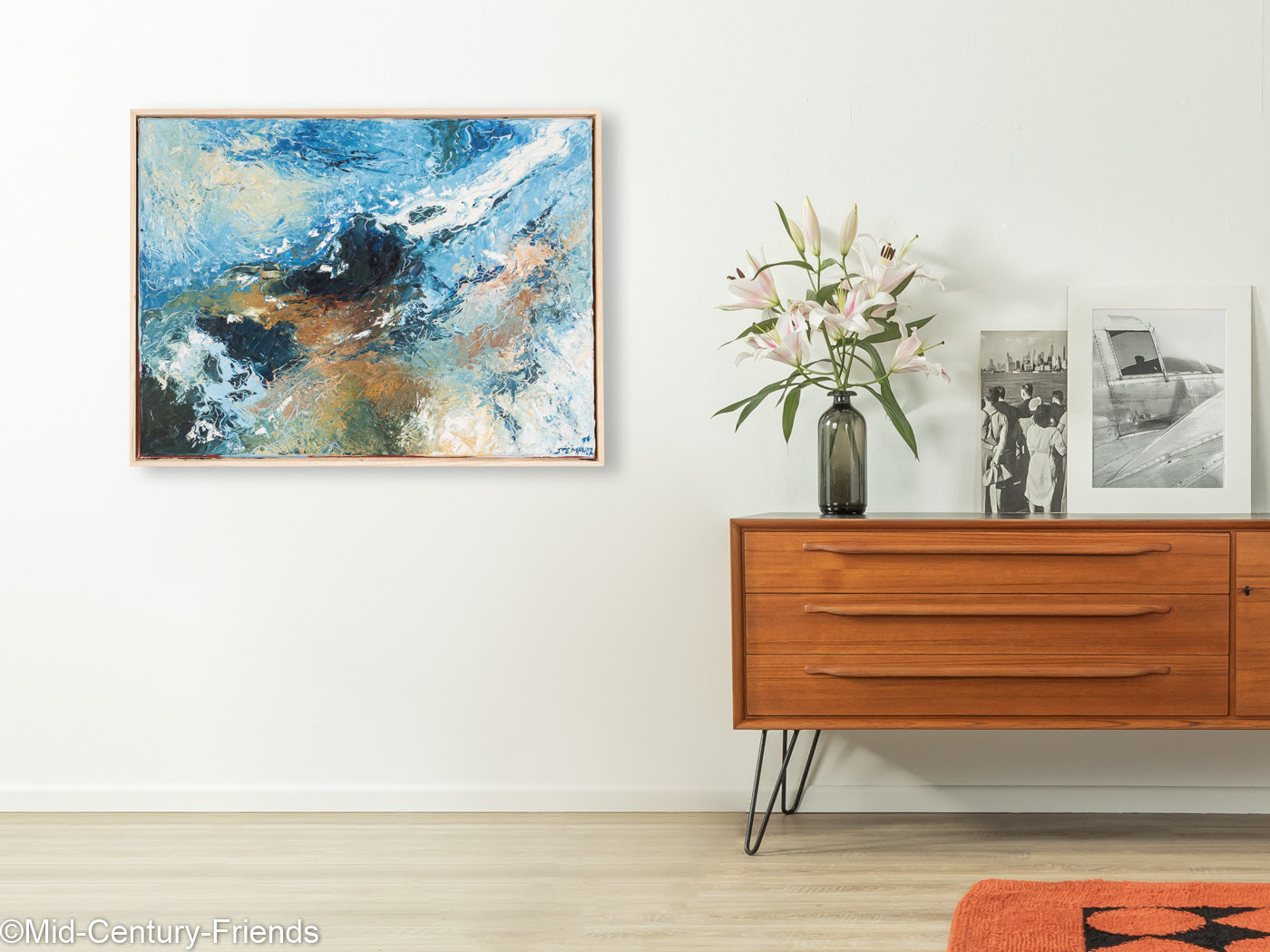 From Above, Öl auf Leinwand, 83 x 63 cm